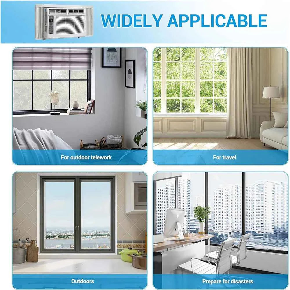 6000 BTU Smart Window Air Conditioner with WiFi