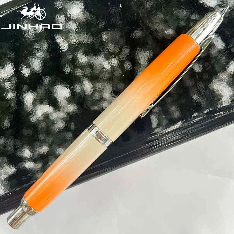 Push-Button Retractable Fountain Pen