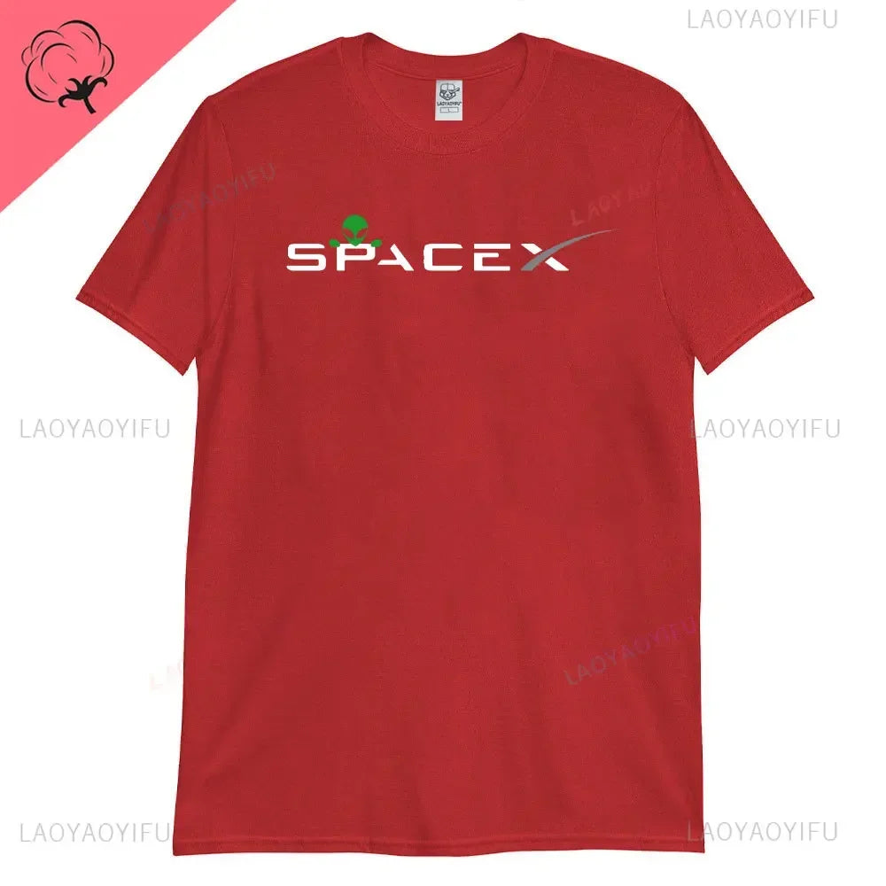 SpaceX Aliens Graphic Men’s T-Shirt