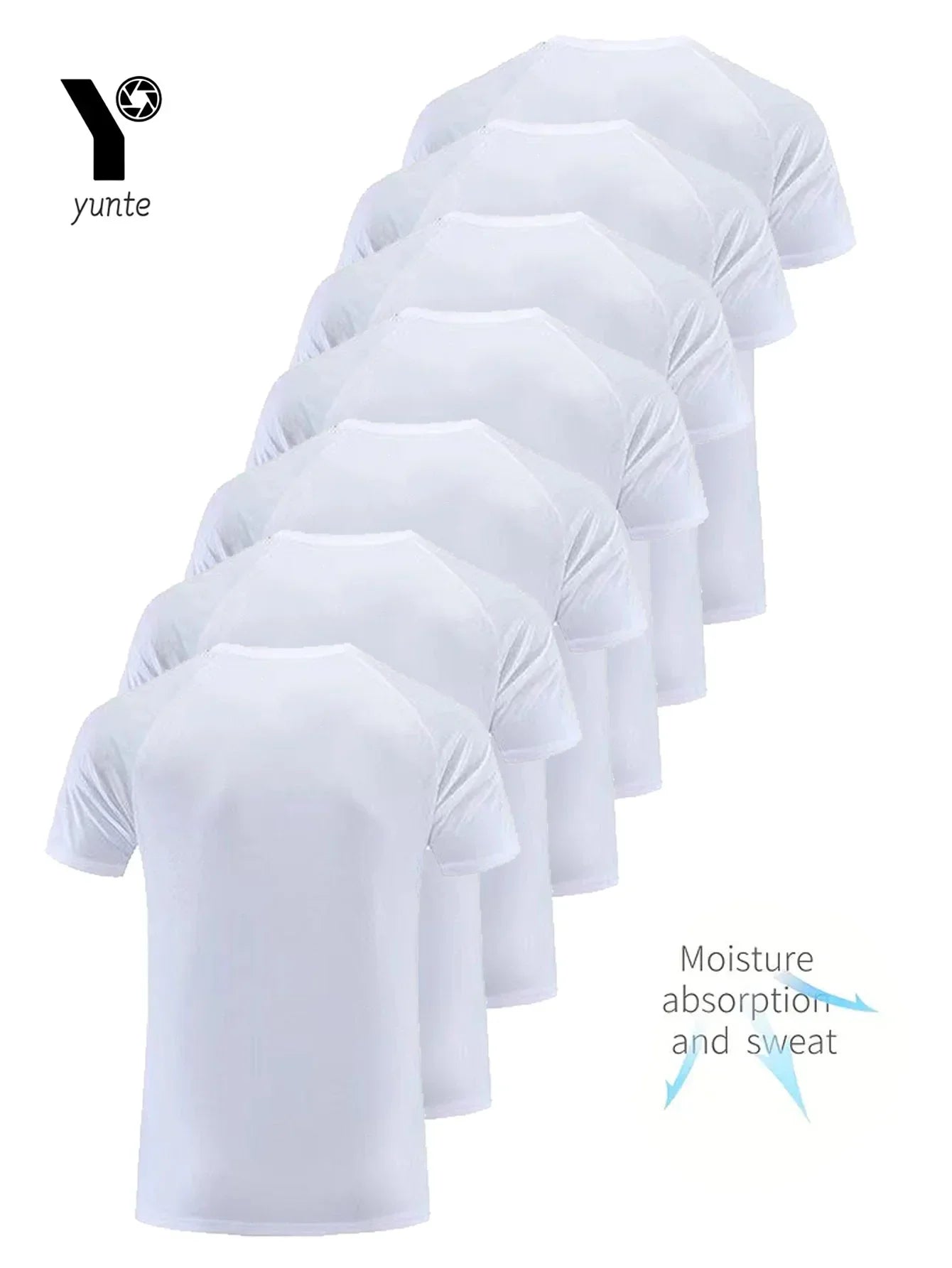 Men's Round Neck T-Shirt 7-Piece