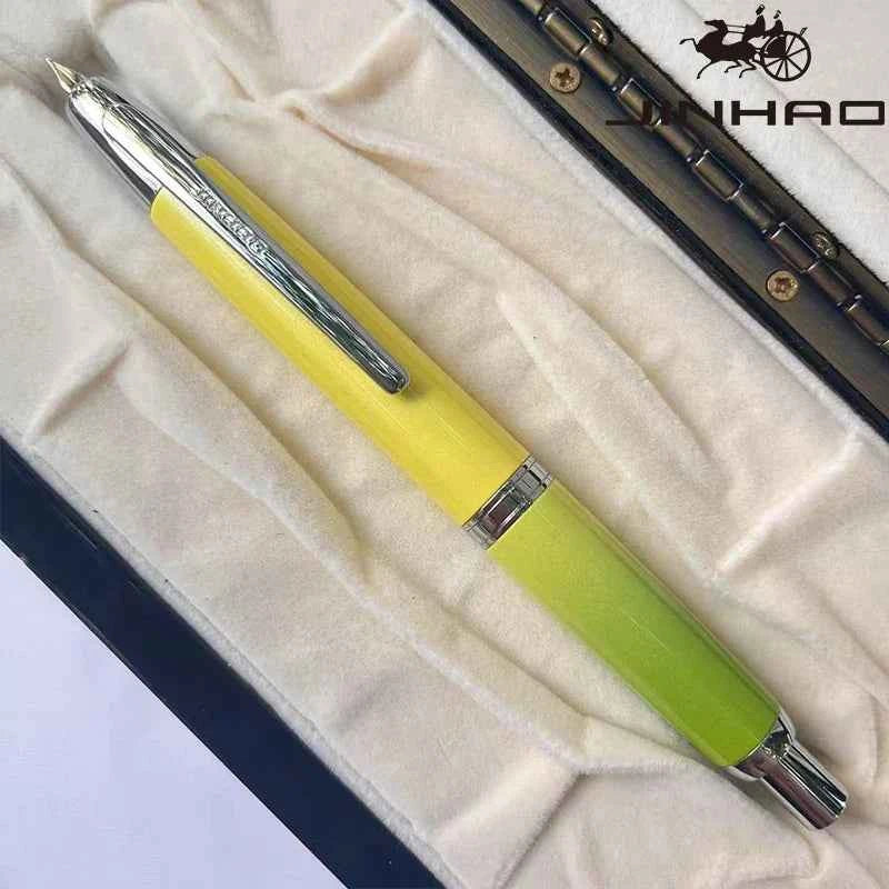 Push-Button Retractable Fountain Pen