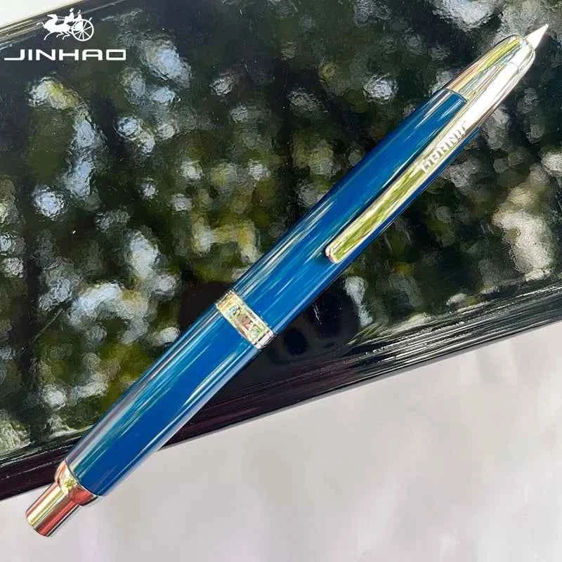 Push-Button Retractable Fountain Pen