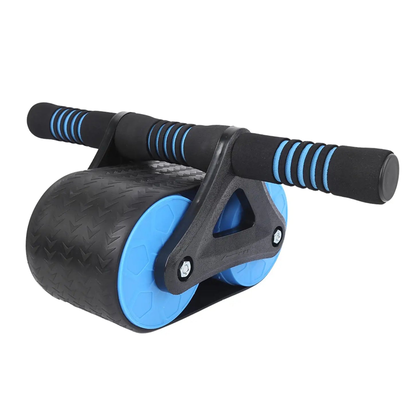 Springback Automatic Rebound Ab Roller Wheel – Silent Dual-Spring Abdominal & Push-Up Trainer