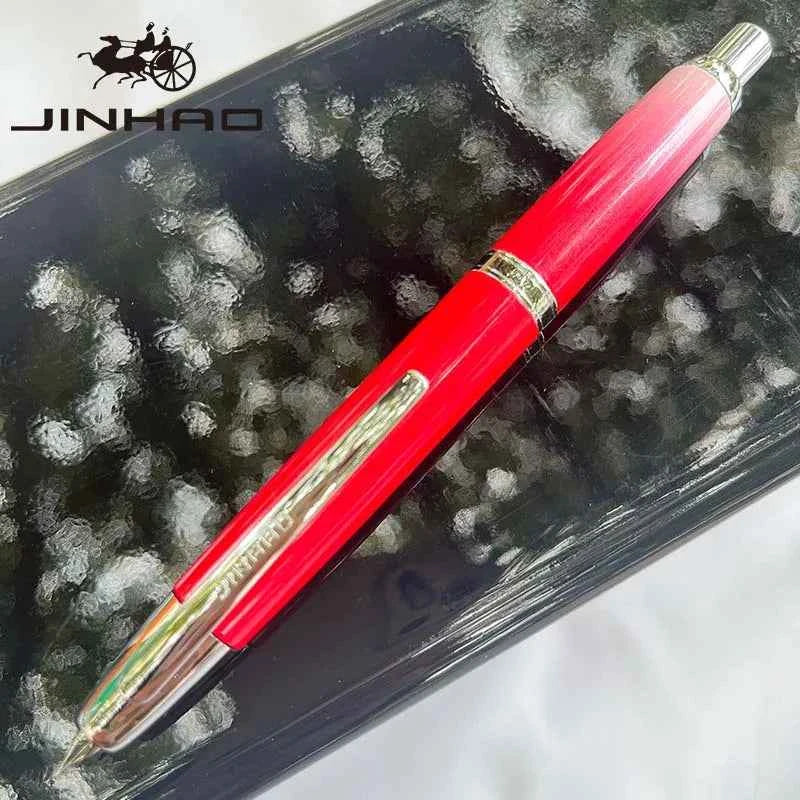 Push-Button Retractable Fountain Pen