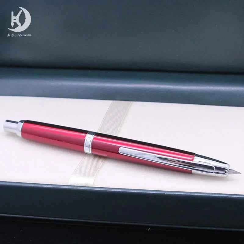 Push-Button Retractable Fountain Pen
