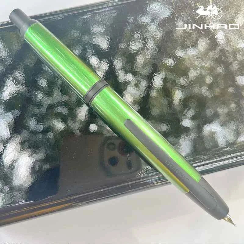 Push-Button Retractable Fountain Pen