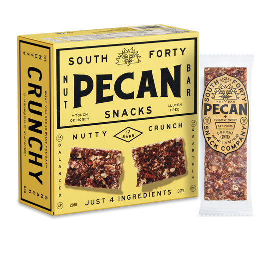 Pecan 12-Pack - Delicious Nutty Bars for Every Snack Lover