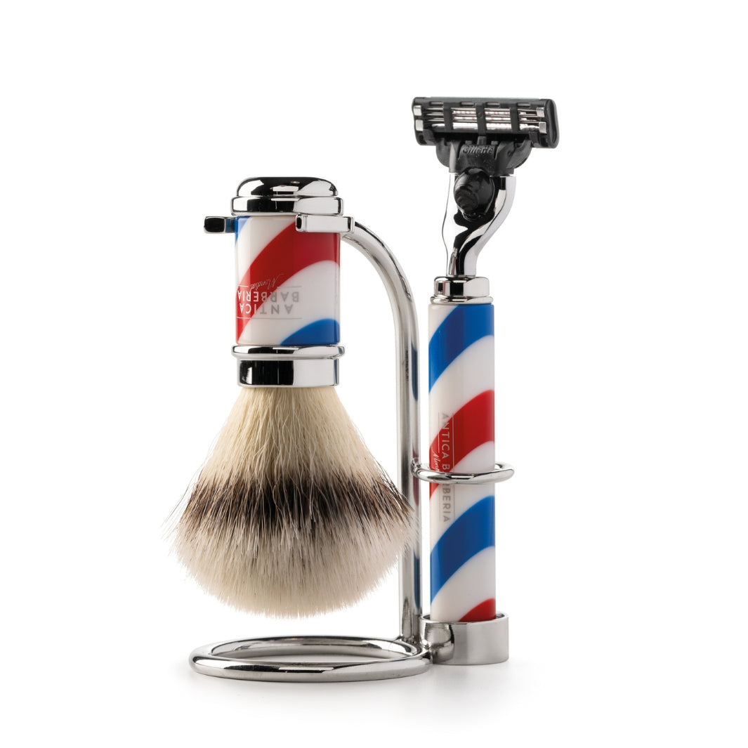 Barbiere Special Collection Brush & Razor Set