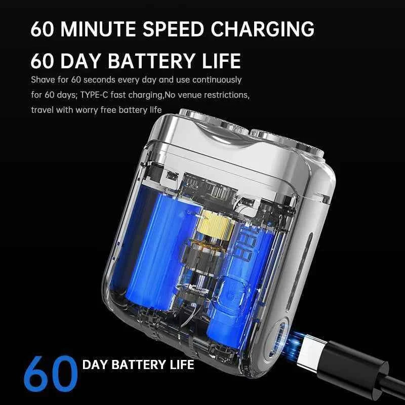 Mini Rechargeable Electric Shaver