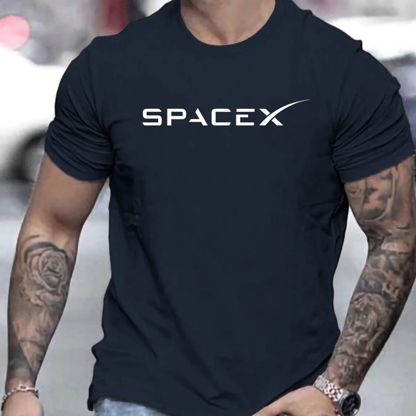 Men's Summer Fashion Short Sleeved T-Shirt