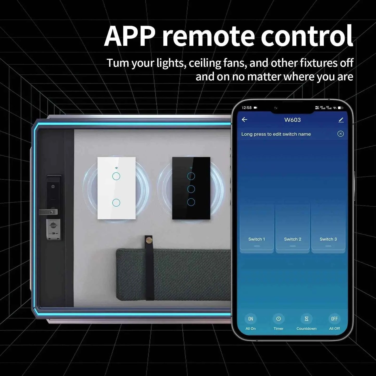 TNCE Tuya WiFi/Zigbee Smart Light Switch