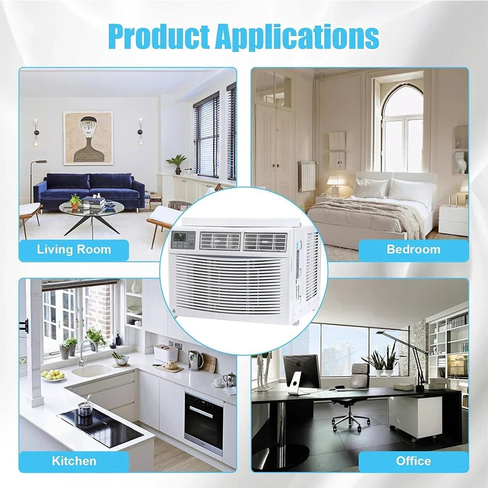 6000 BTU Smart Window Air Conditioner with WiFi