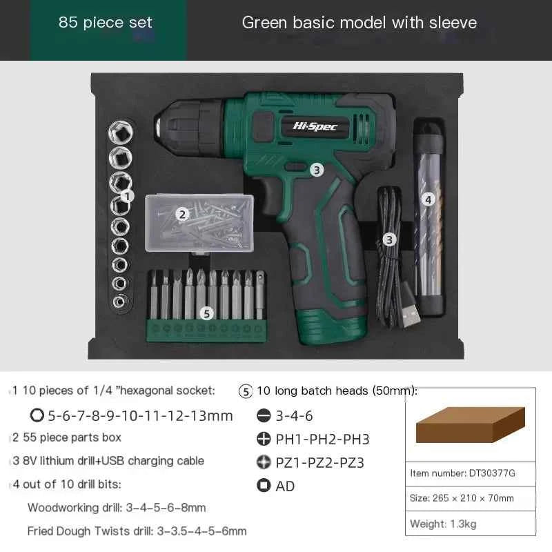 133-Piece Pink Power Tool Set