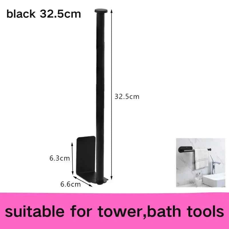 No-Drill Adhesive Toilet Paper Holder
