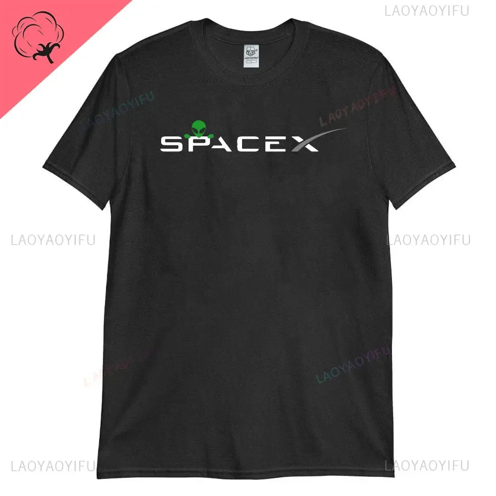 SpaceX Aliens Graphic Men’s T-Shirt