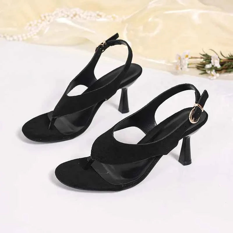 Women Sandals Fashion High Heels Sandals For Summer Women Shoes Ankle Strap Heel Zapatos Mujer Summer Footwear Women Pumps