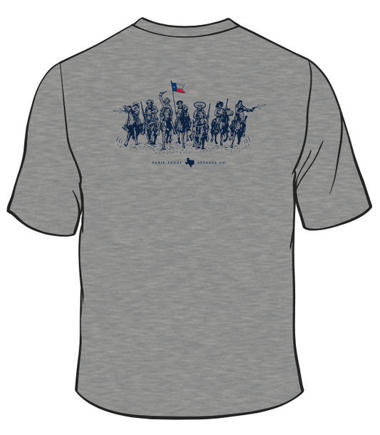 Texas Charge Pocket T-Shirt - Grey