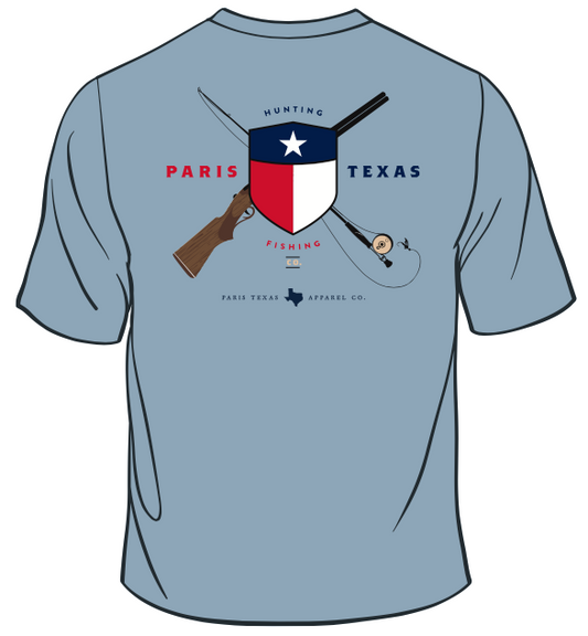 Hunting Shield Pocket T-Shirt - Slate