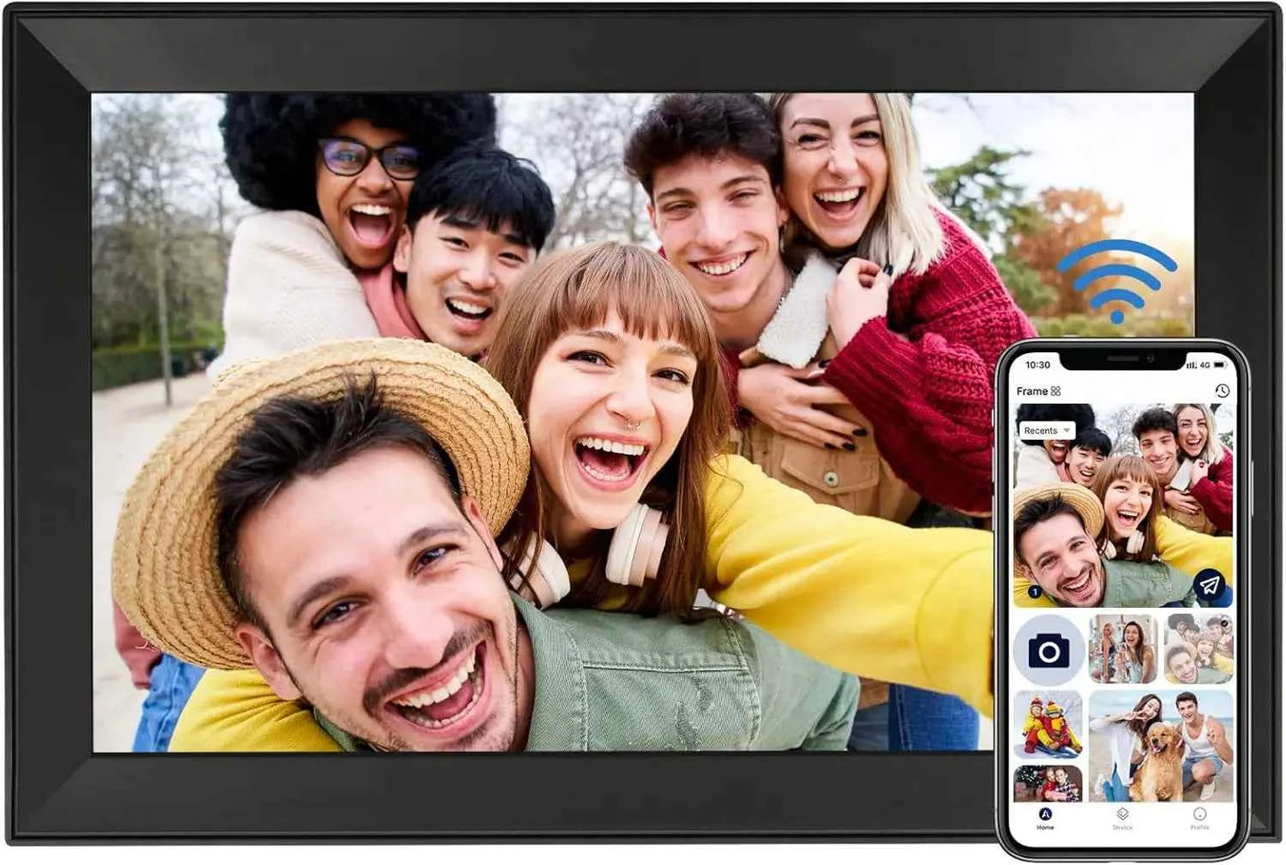 WiFi Touch IPS Digital Photo Frame