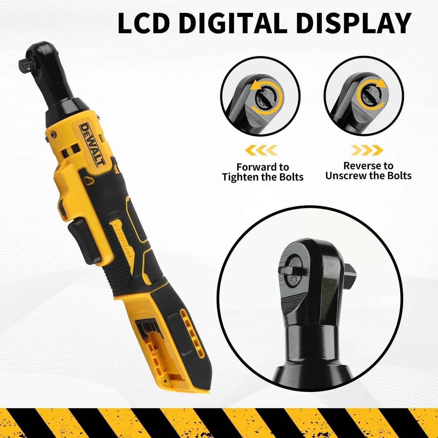 Cordless Brushless Ratchet Wrench