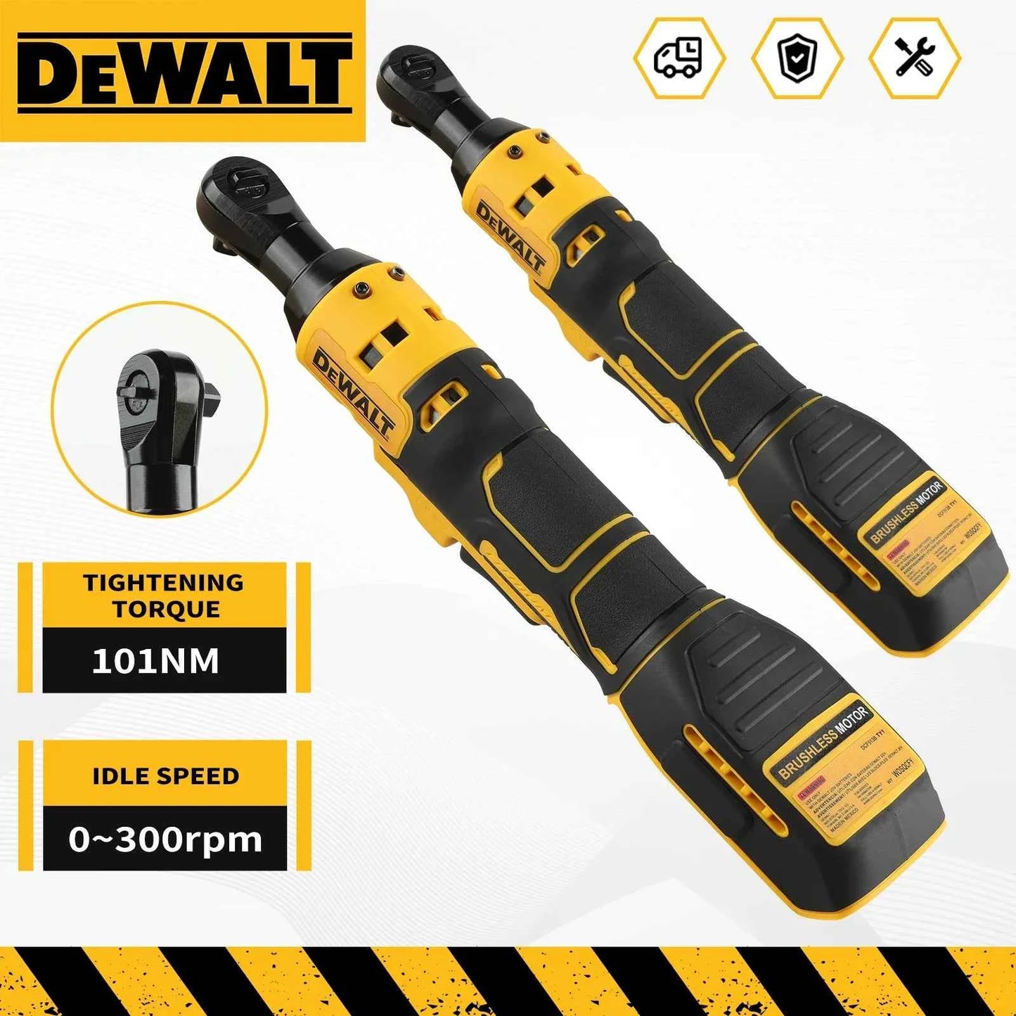 Cordless Brushless Ratchet Wrench