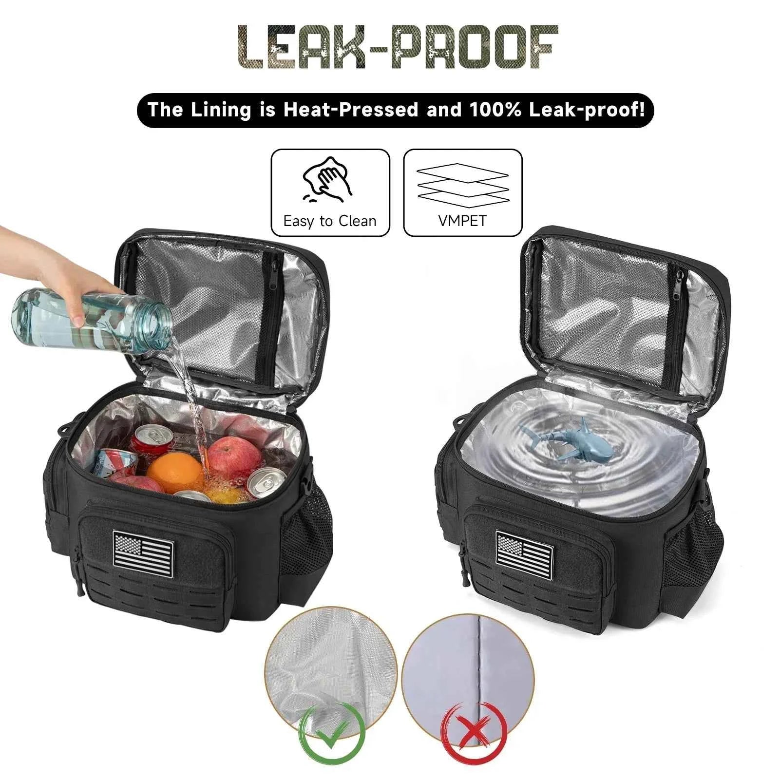 13L (3.4 Gal) Tactical Insulated Cooler Bag