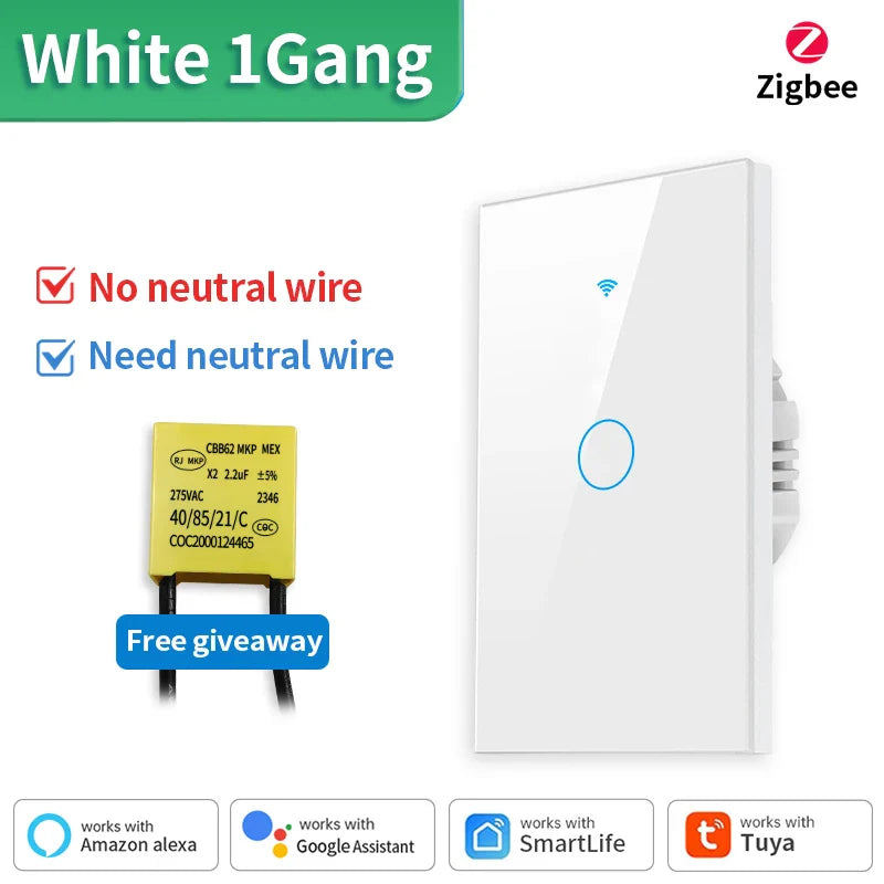 TNCE Tuya WiFi/Zigbee Smart Light Switch