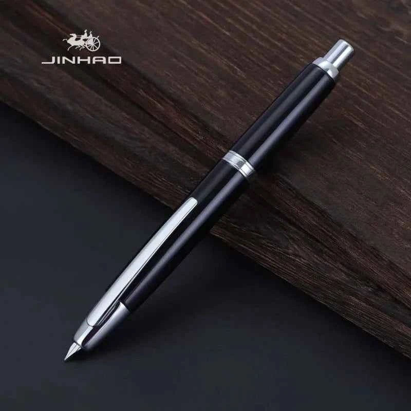 Push-Button Retractable Fountain Pen