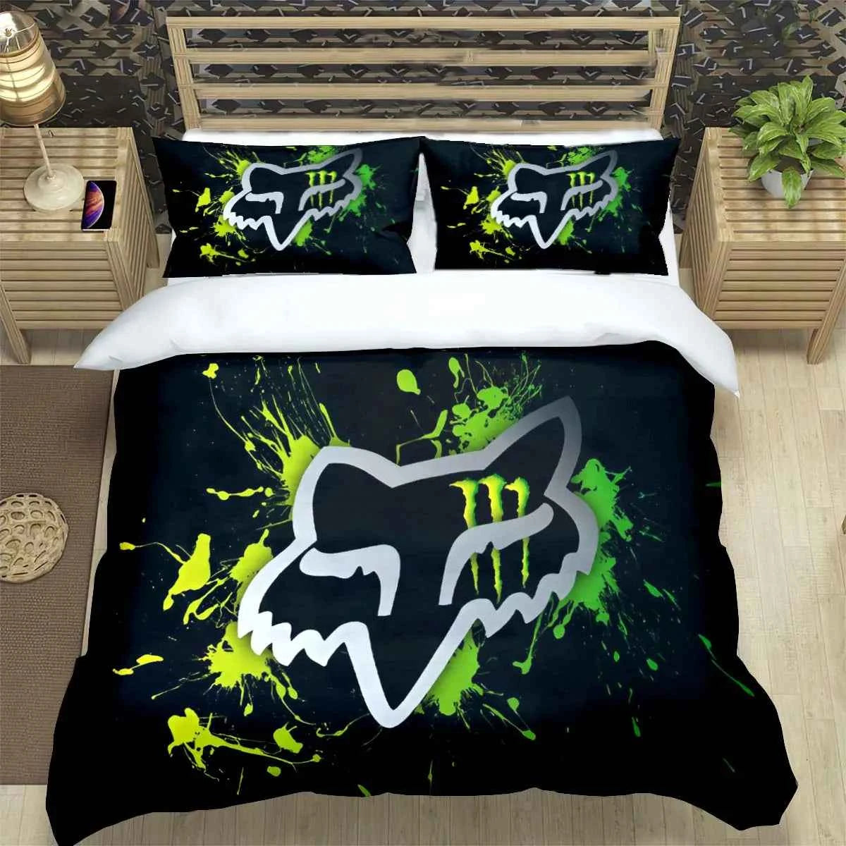Fox 3-Piece Microfiber Duvet Cover Set