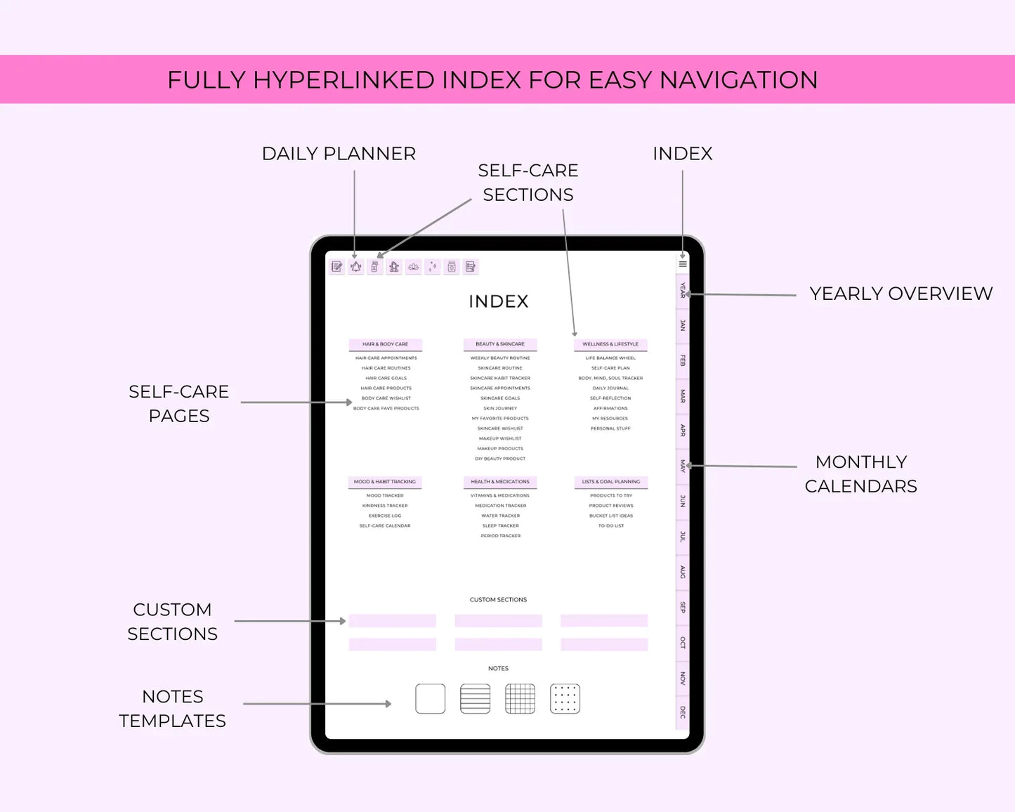 Self-CareDigitalPlanner - shoponestop.store