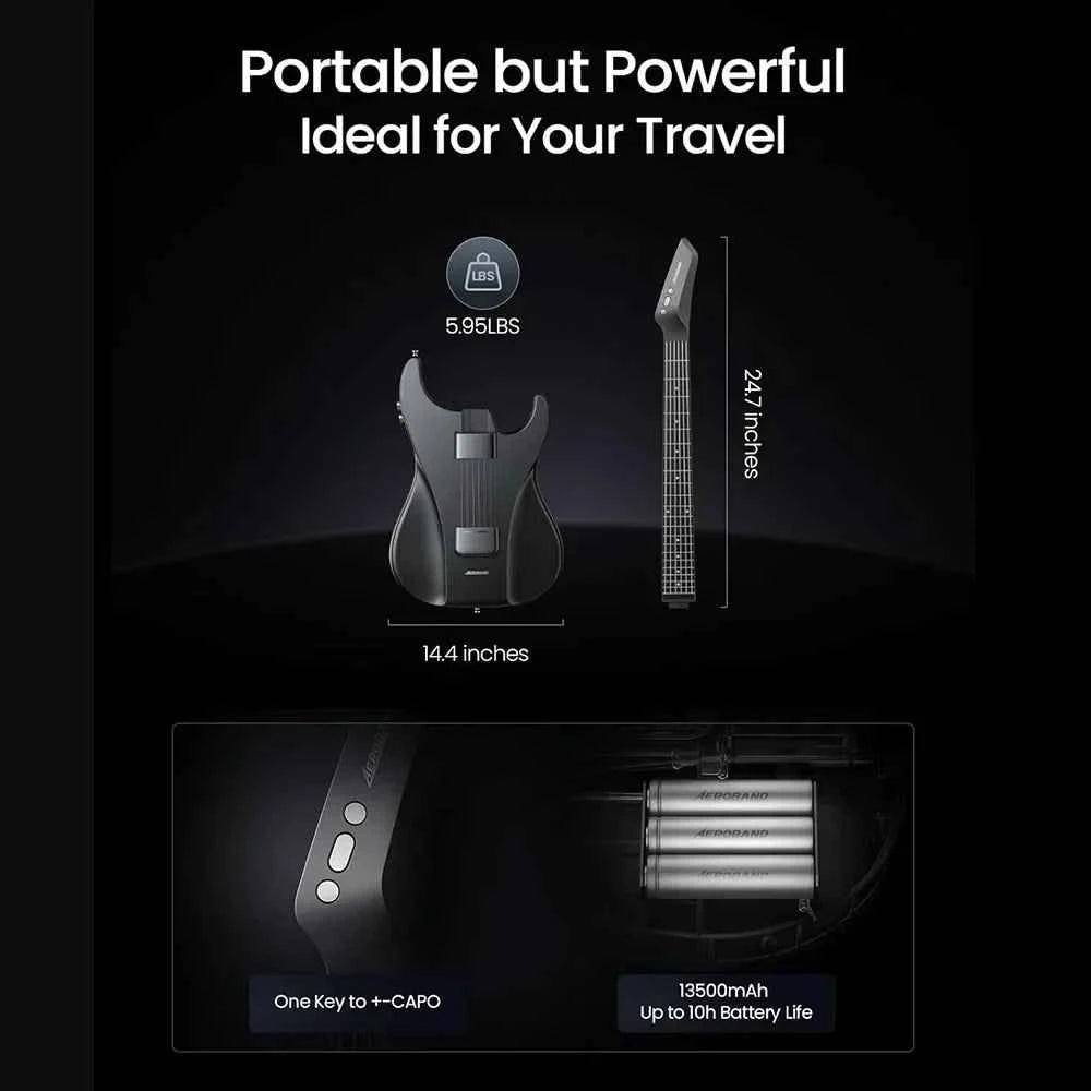 Smart Hybrid Portable Guitar