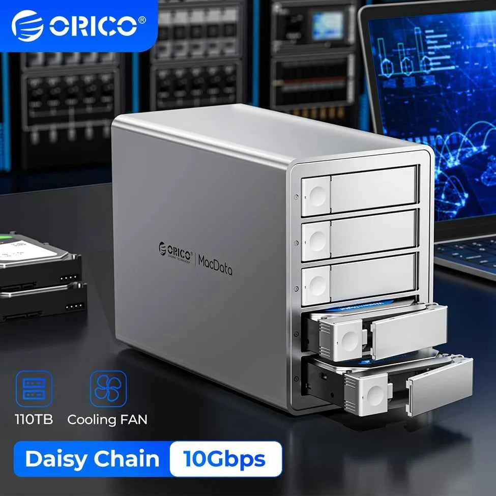5-Bay 10Gbps SATA HDD & SSD Docking Station