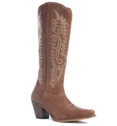 Sylvia Prairie Leather Boots