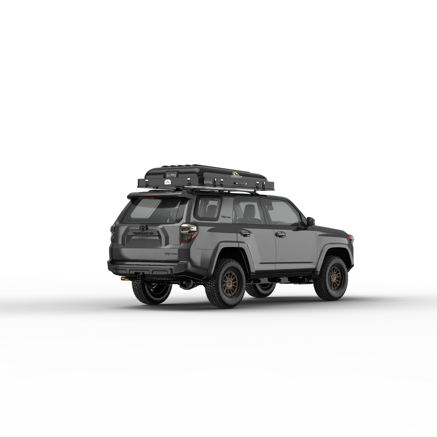 Alpha Hardshell Rooftop Tent – ABS – 2–3 Person – Black – All-Season Overland Shelter