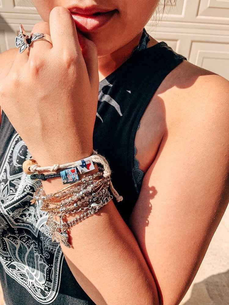 TX Austin Handmade Eco-Friendly Bracelet & Anklet