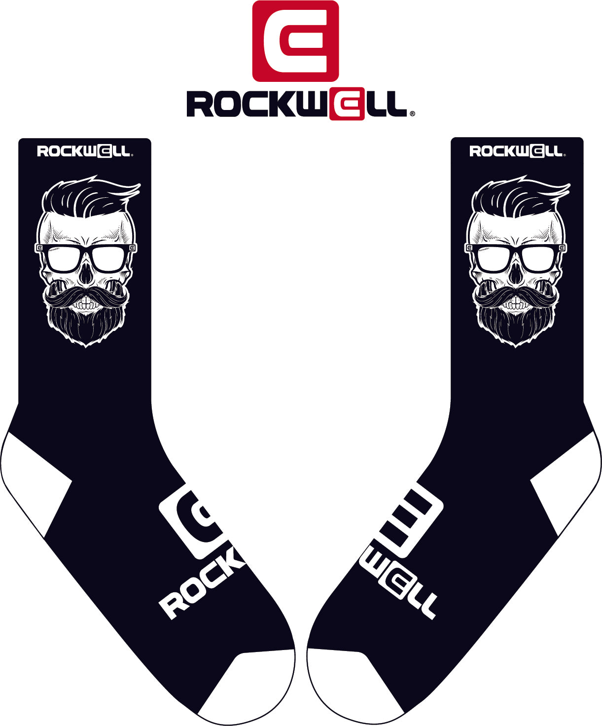 Crew Socks - Black Q