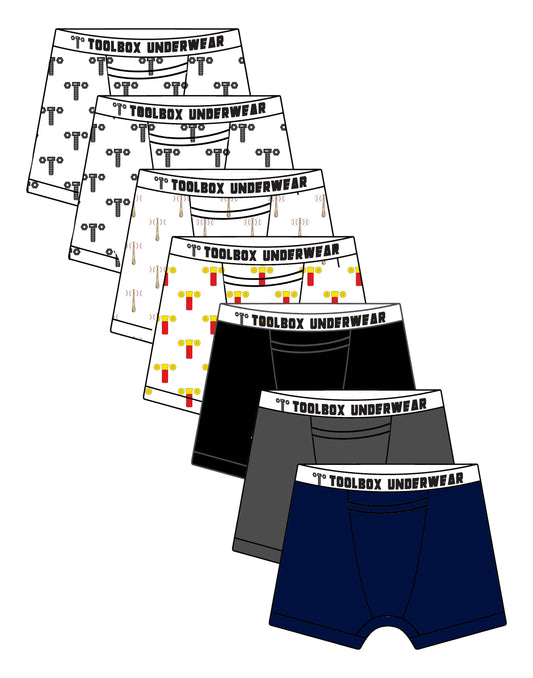 Toolbox Underwear - The Everything- Weeklong Pack