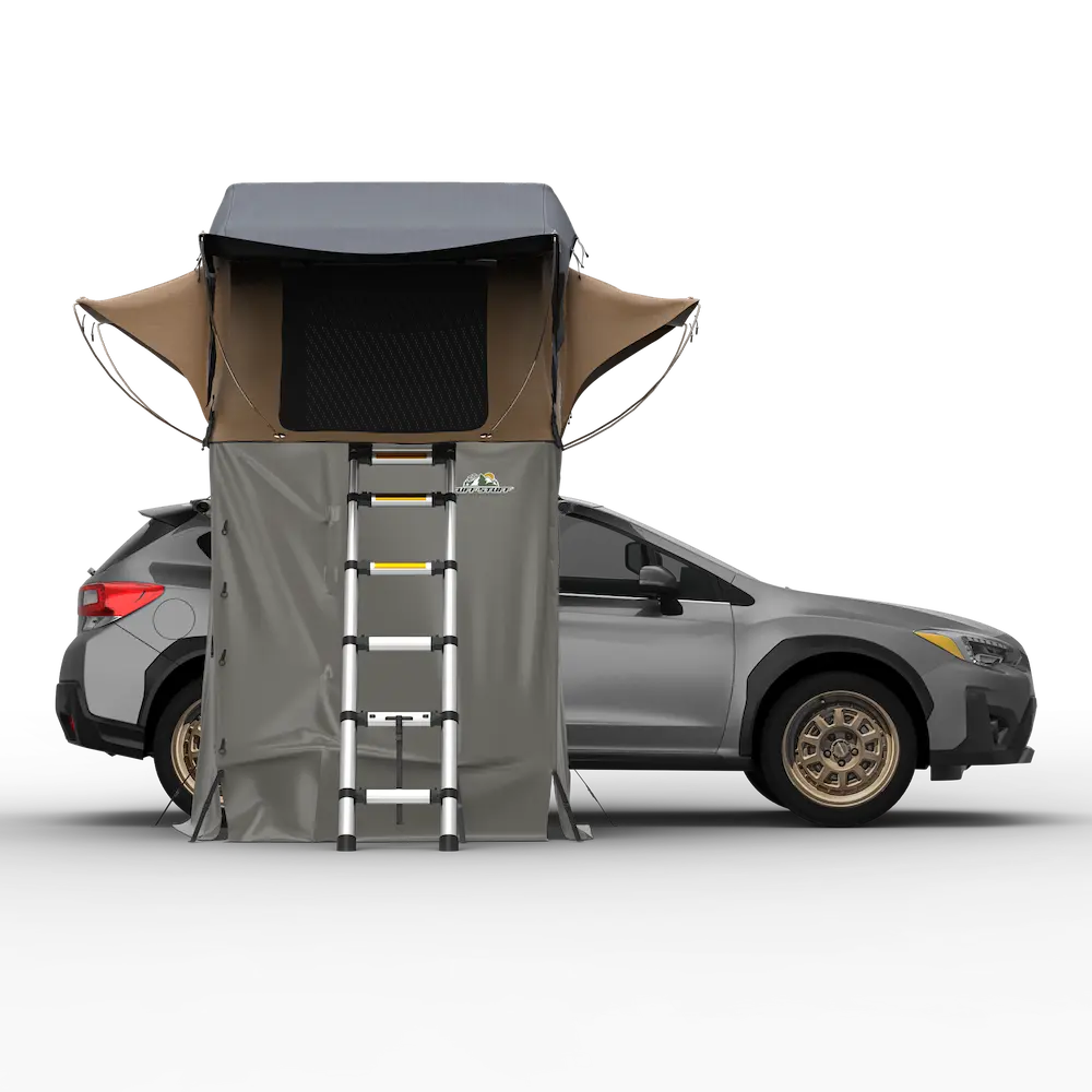 Trailhead Softshell Rooftop Tent – 2 Person – Tan – Lightweight Camping Setup