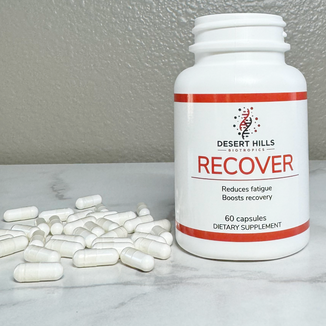 ULTIMATE TRIO: Recover B P C Capsules, Mind-Tap and GH-Release Capsules bundle