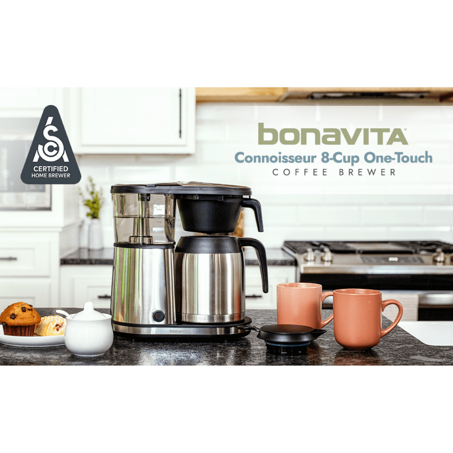 Bonavita Connoisseur 8-Cup Coffee Maker with Thermal Carafe