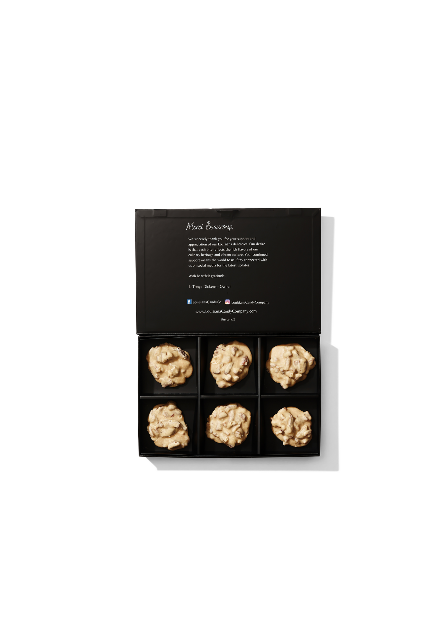 Toasted Coconut and Macadamia Nut Pralines