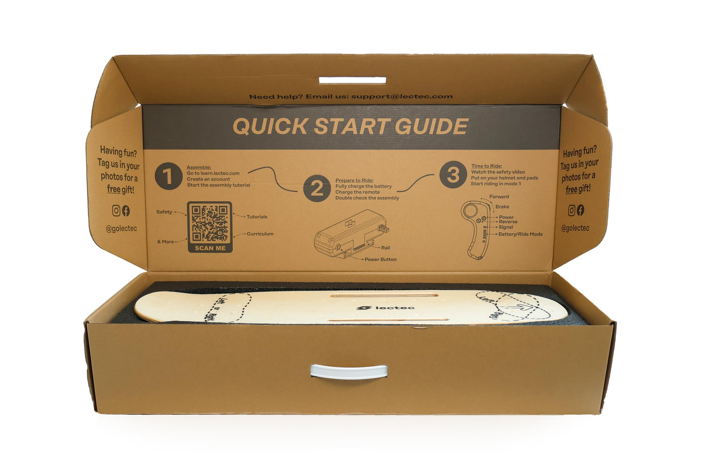 Electric Skateboard STEM Kit