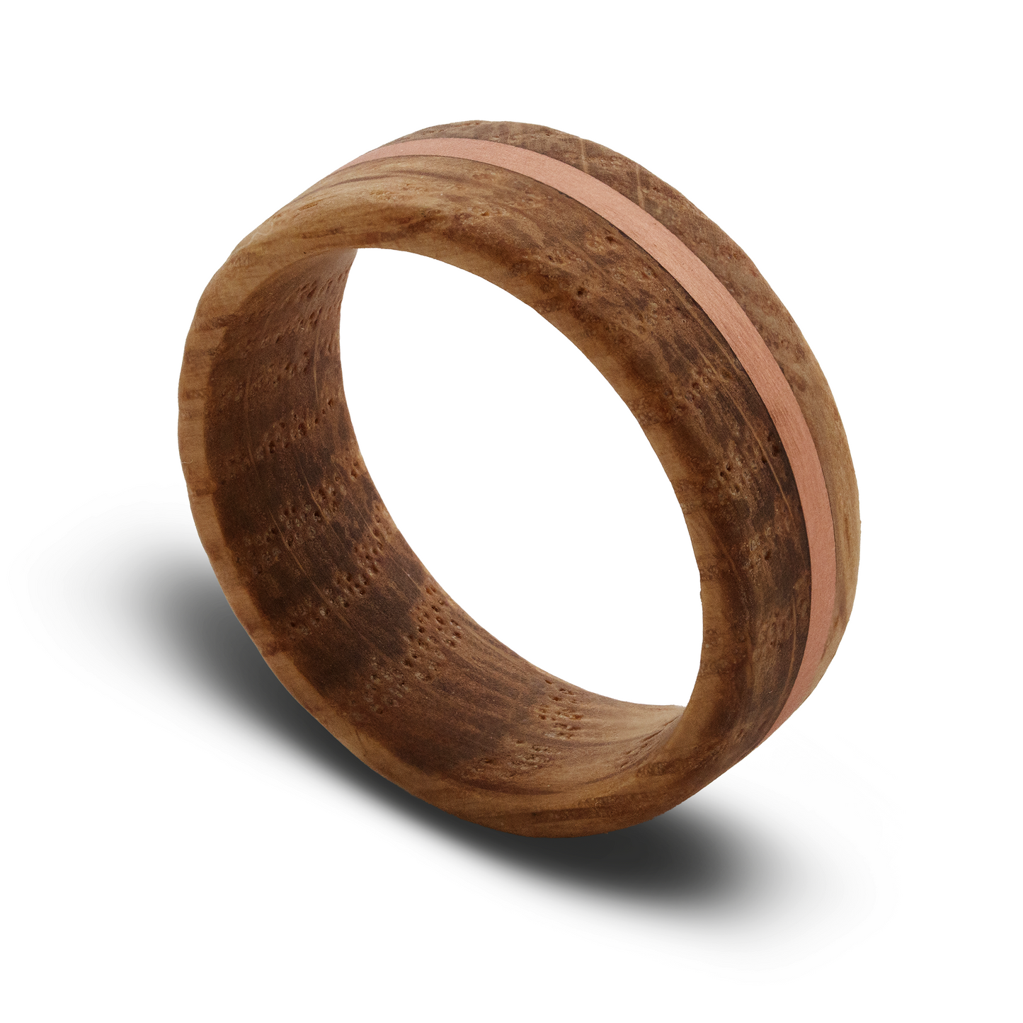 Whiskey Copper Ring - Unique Men's Ring for Aged Style