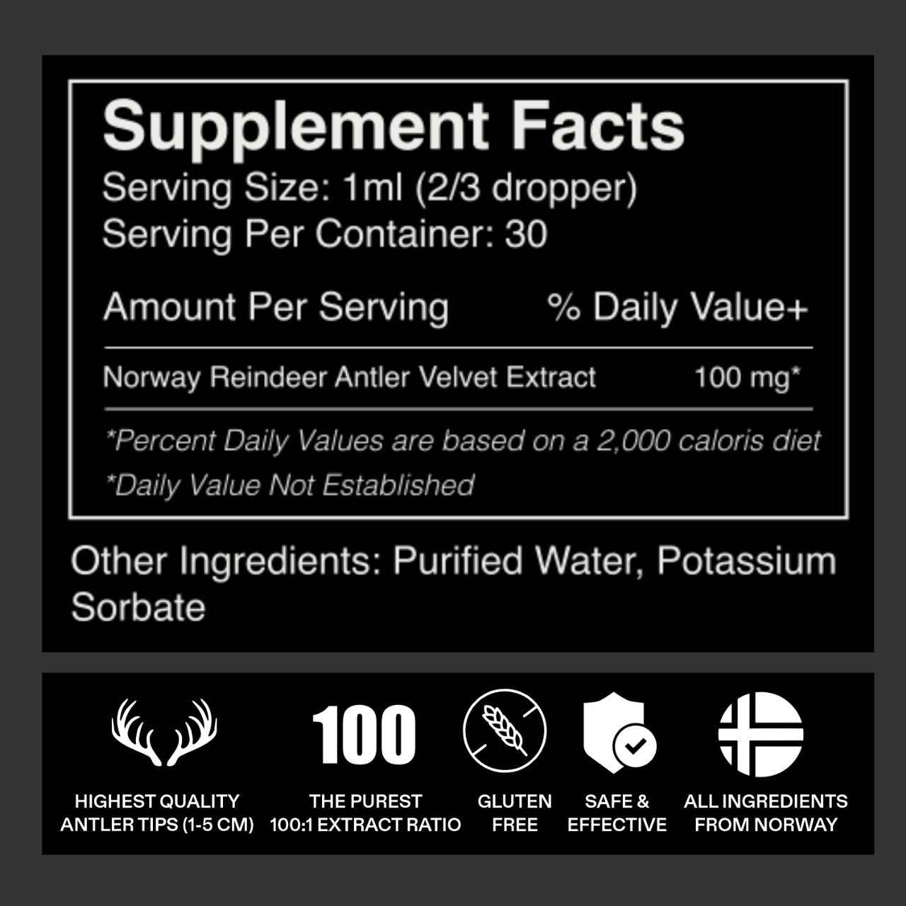 Elite Reindeer Antler Extract