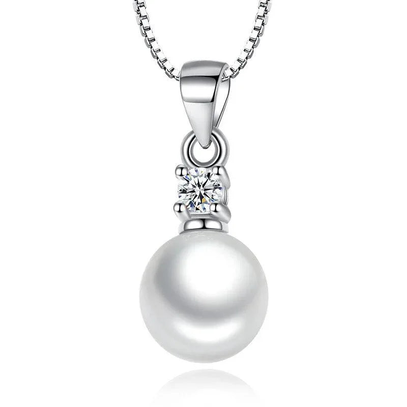 White_Gold_Pearl_Pendant_Necklace_with_Cubic_Zirconia_Accent_Stone_Necklace_-_Hollywood_Sensation_-_-6422011 - shoponestop.store