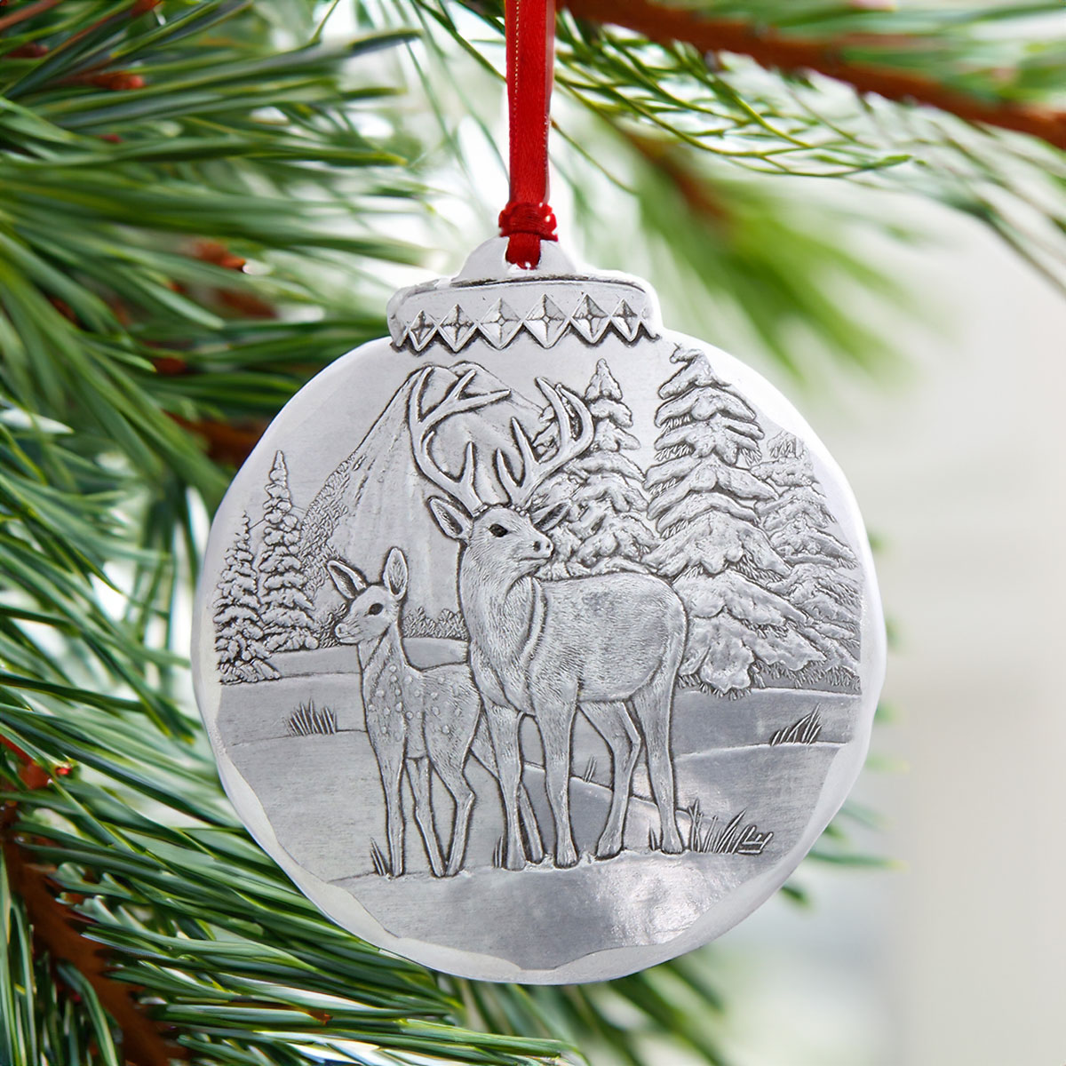 Woodland Deer Ornament