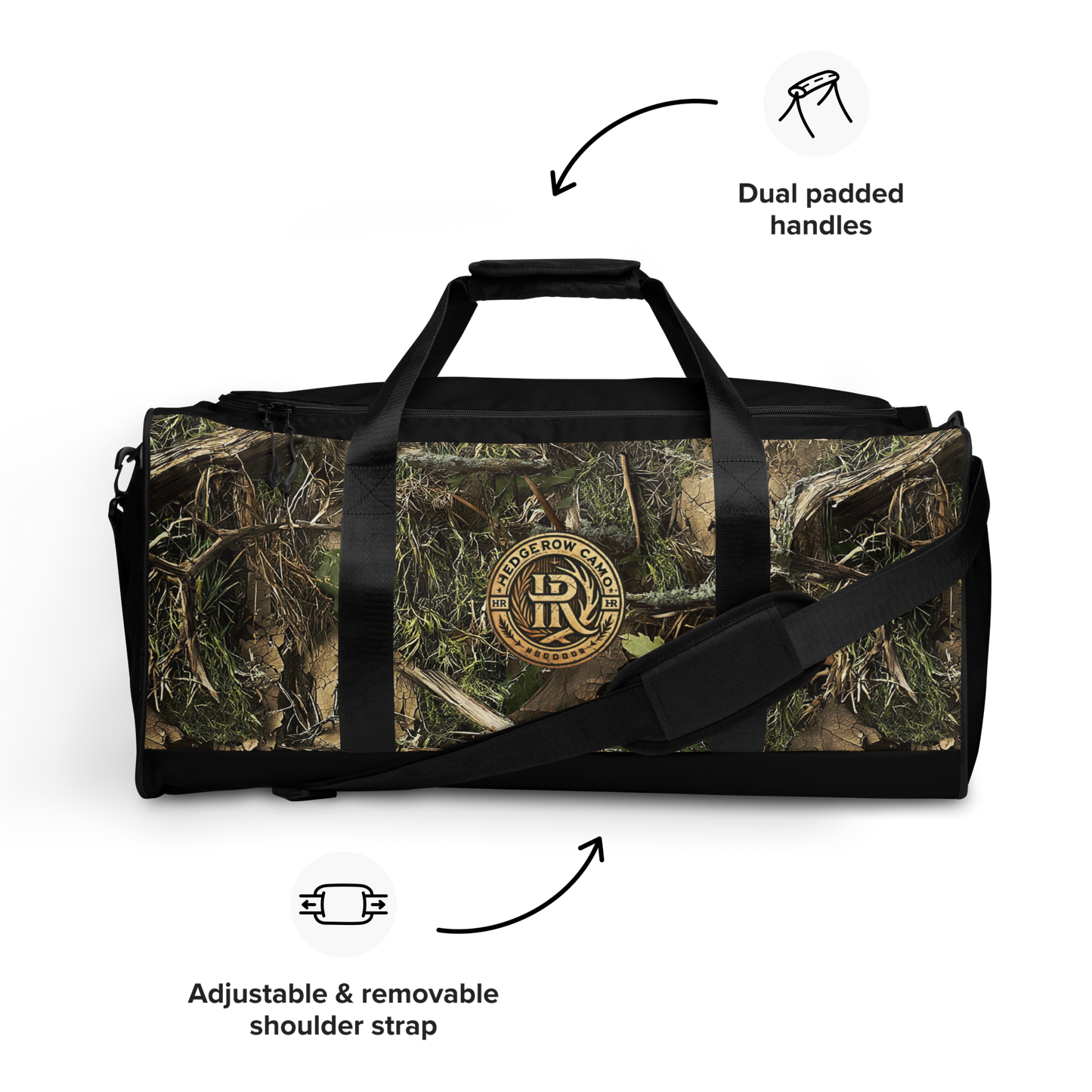 HedgeRow Camo Duffle bag