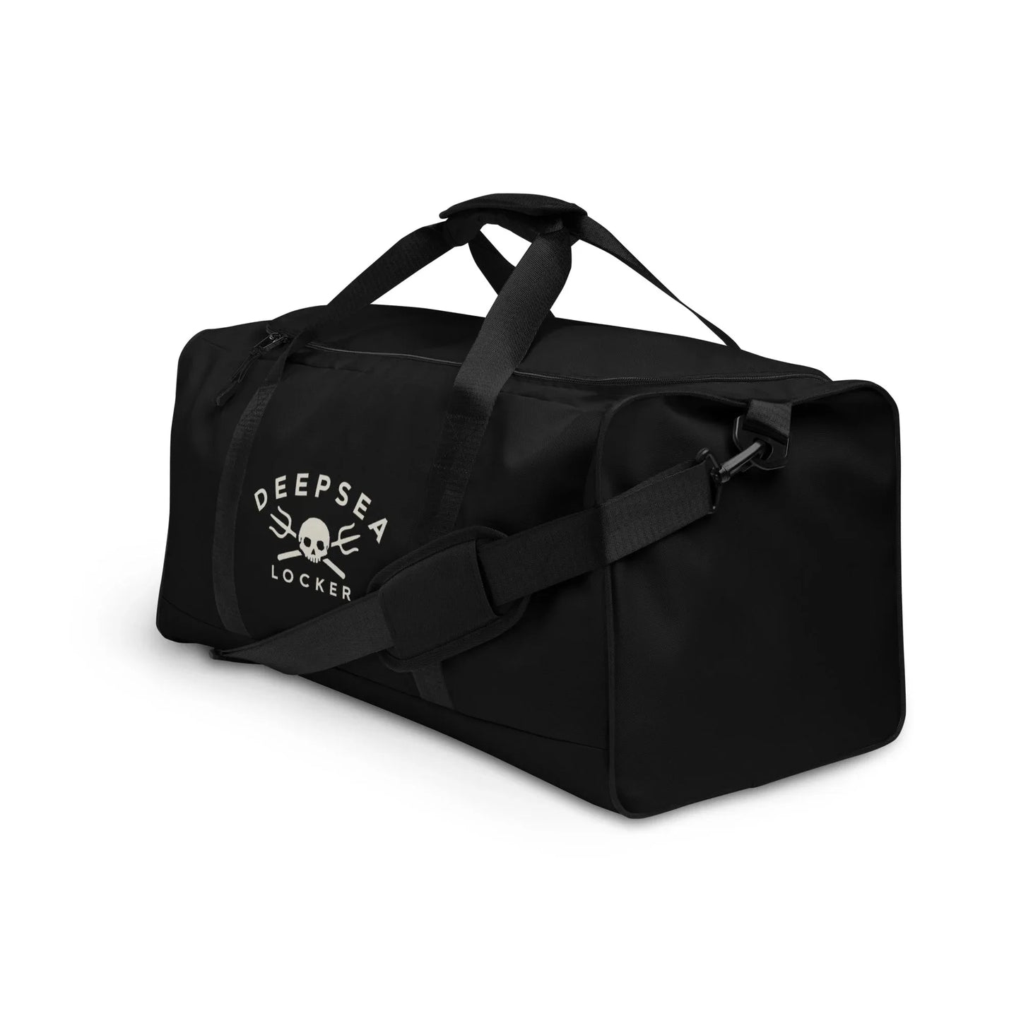 all-over-print-duffle-bag-white-left-front-65e2f0680edcc - shoponestop.store