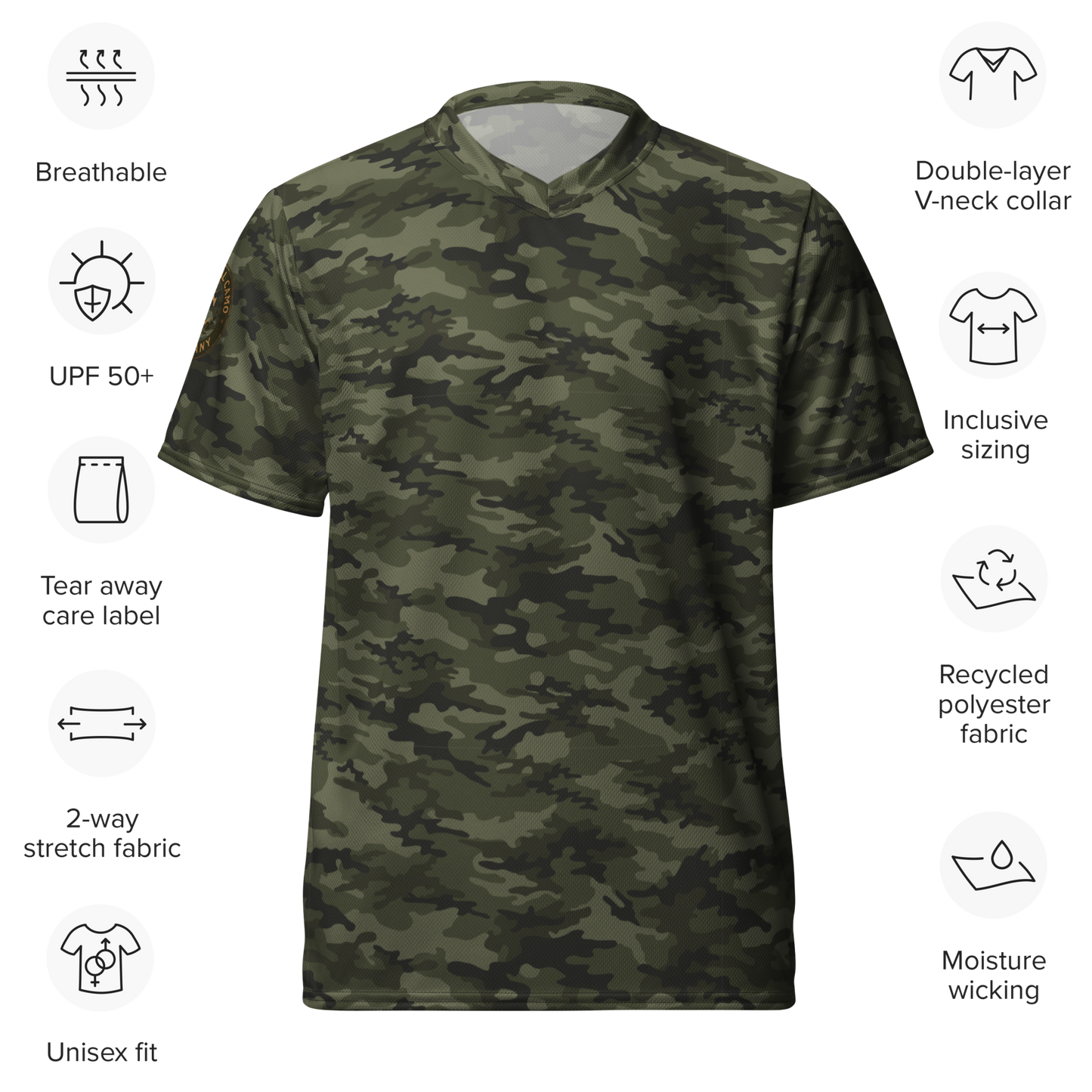 Camo Sports Jersey