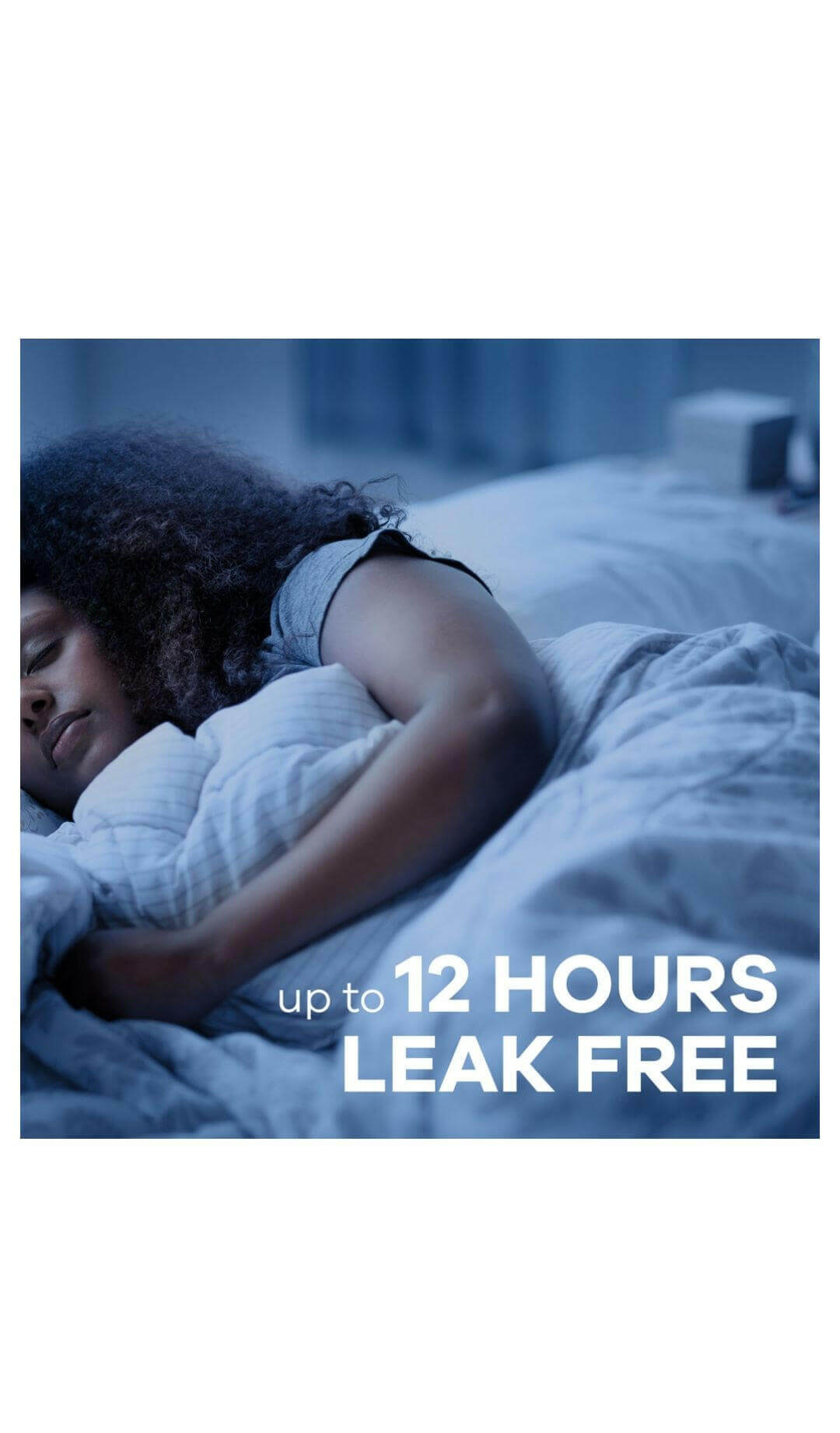 Always Infinity FlexFoam Overnight Pads with Wings, Unscented, Size 4, 64 ct – Flex Foam Night Pads for Heavy Flow